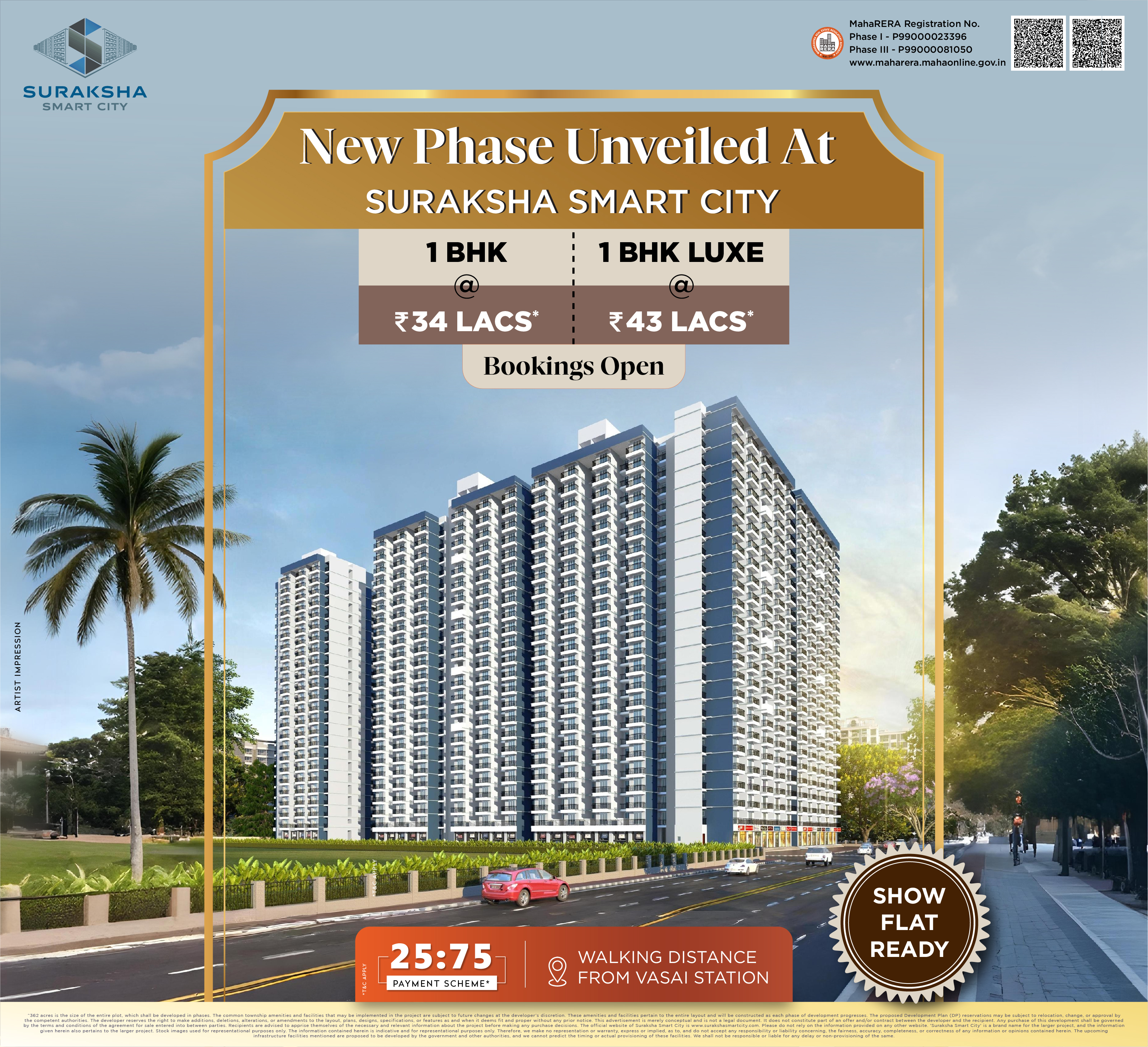 Suraksha Smart City - Premium Township in Vasai